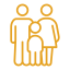Family icon gold