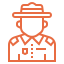Ranger icon orange