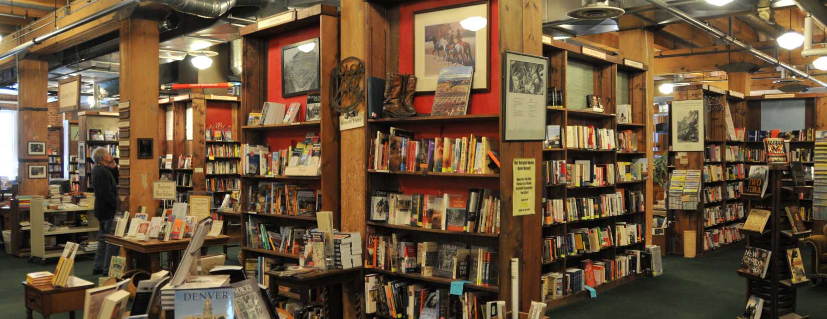 The interior of Tattered Cover Book Store