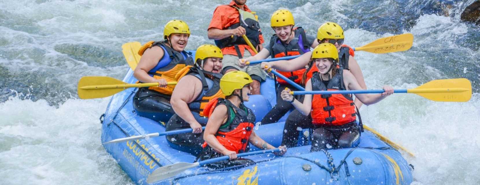 White water rafting with Colorado Adventure Center