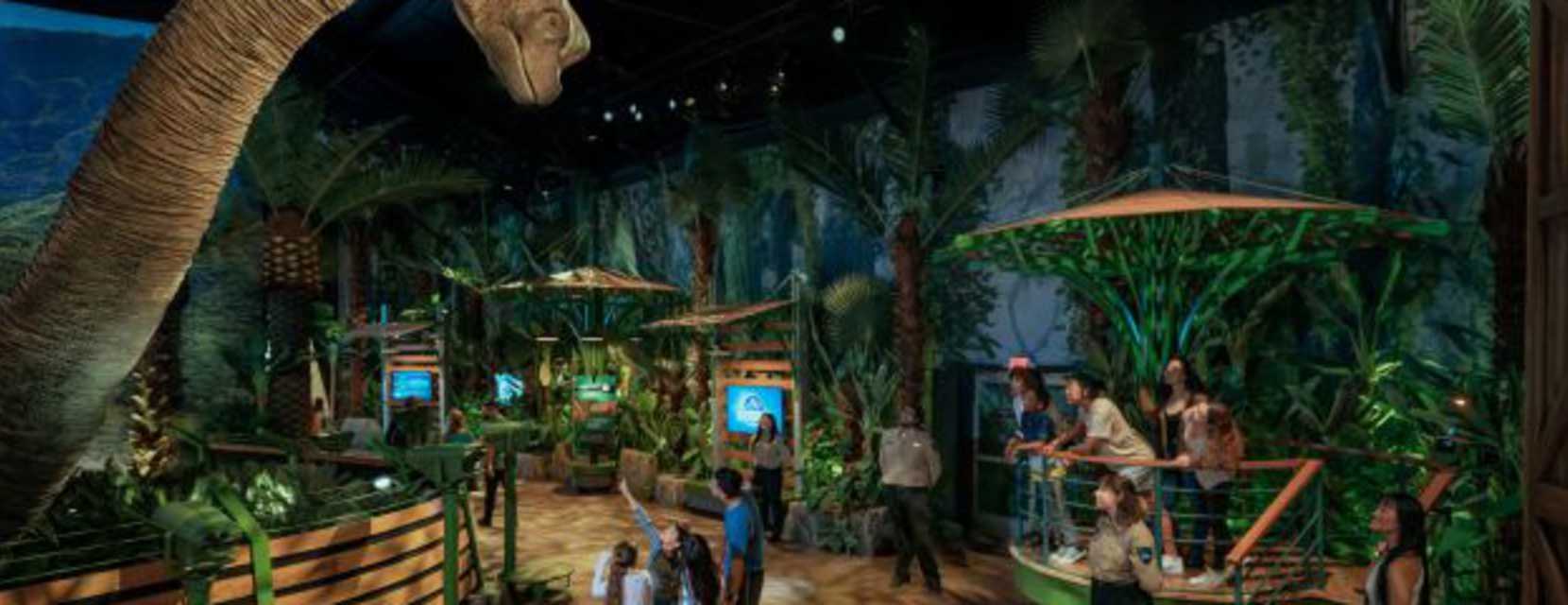 Jurassic World: The Exhibition in Denver, Colorado
