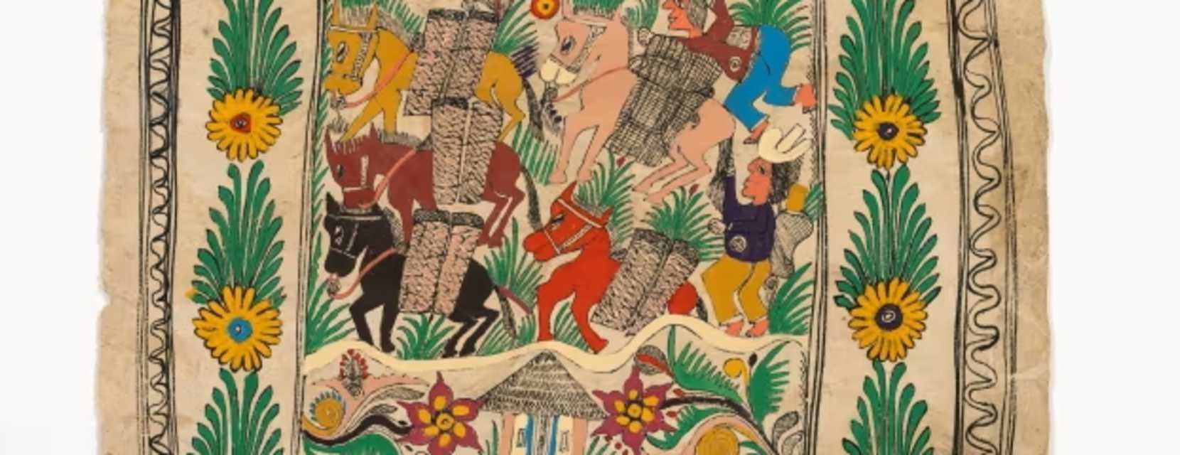 A tapestry for the Agave: Symbol and Spirit exhibition at Denver Botanic Gardens.