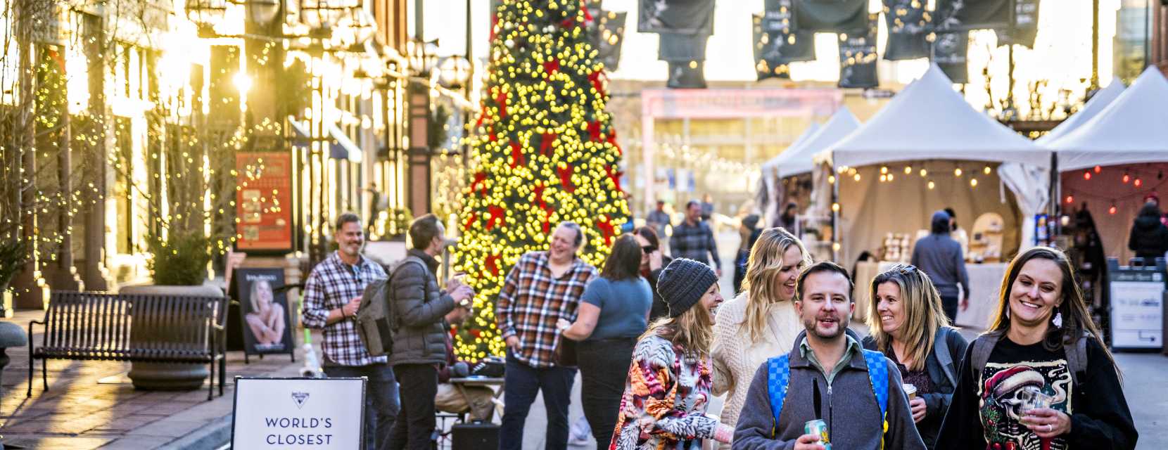 Larimer Square holiday lights