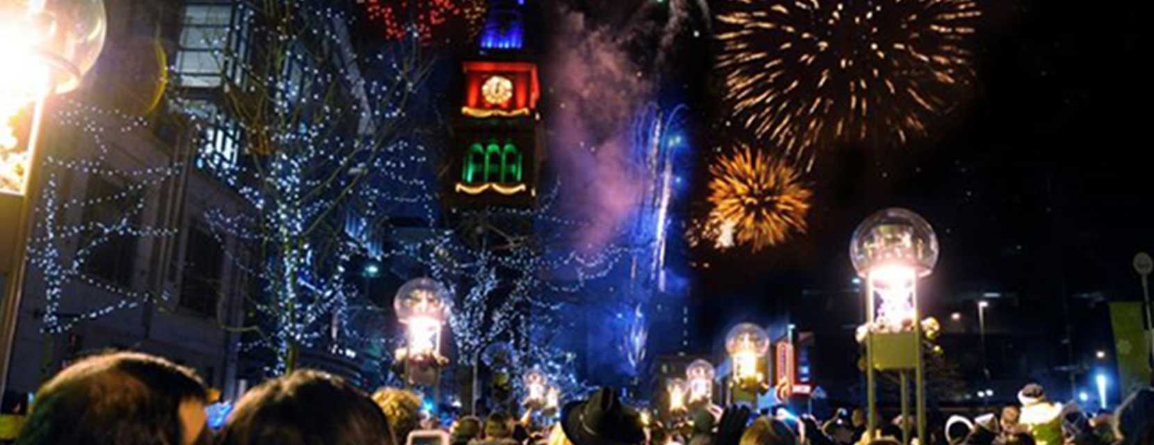 New Year's Eve downtown Denver fireworks