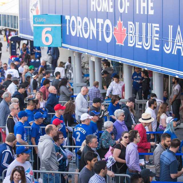 Toronto Blue Jays gate 6 entrance  at Rogers Centre