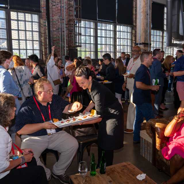 Destinations International Convention opening reception at the Steam Whistle Complex
