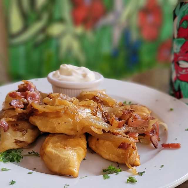 Squirly's perogies and craft beer In Toronto, Ontario