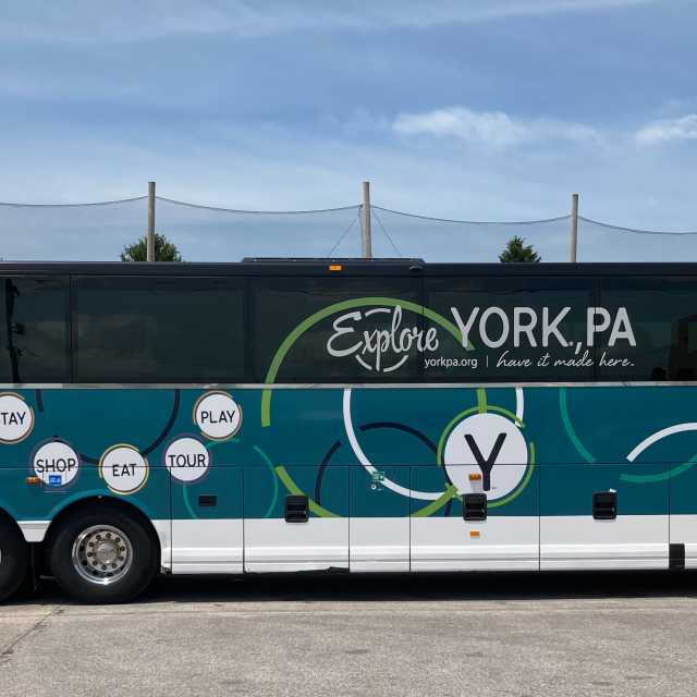 York County Tourism Grant Program - Bailey Coach Bus Wrap