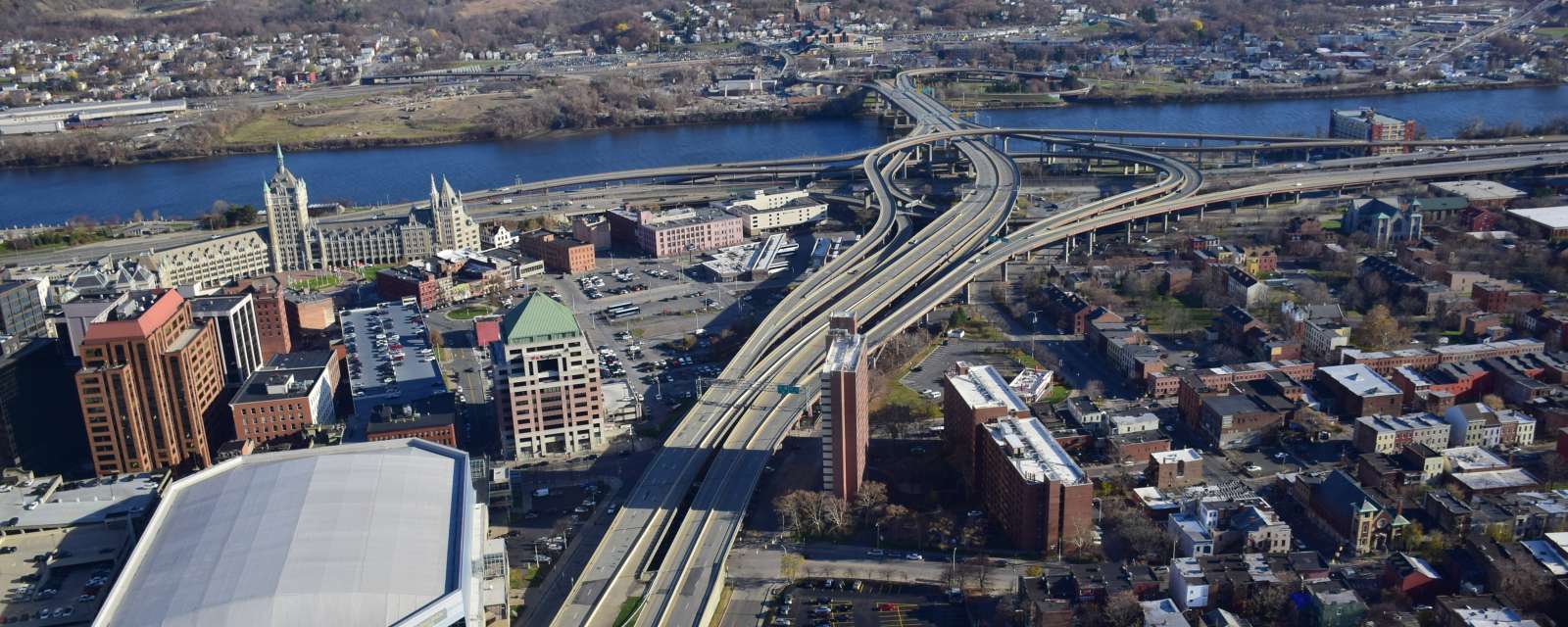 Skyline view from the Corning Tower