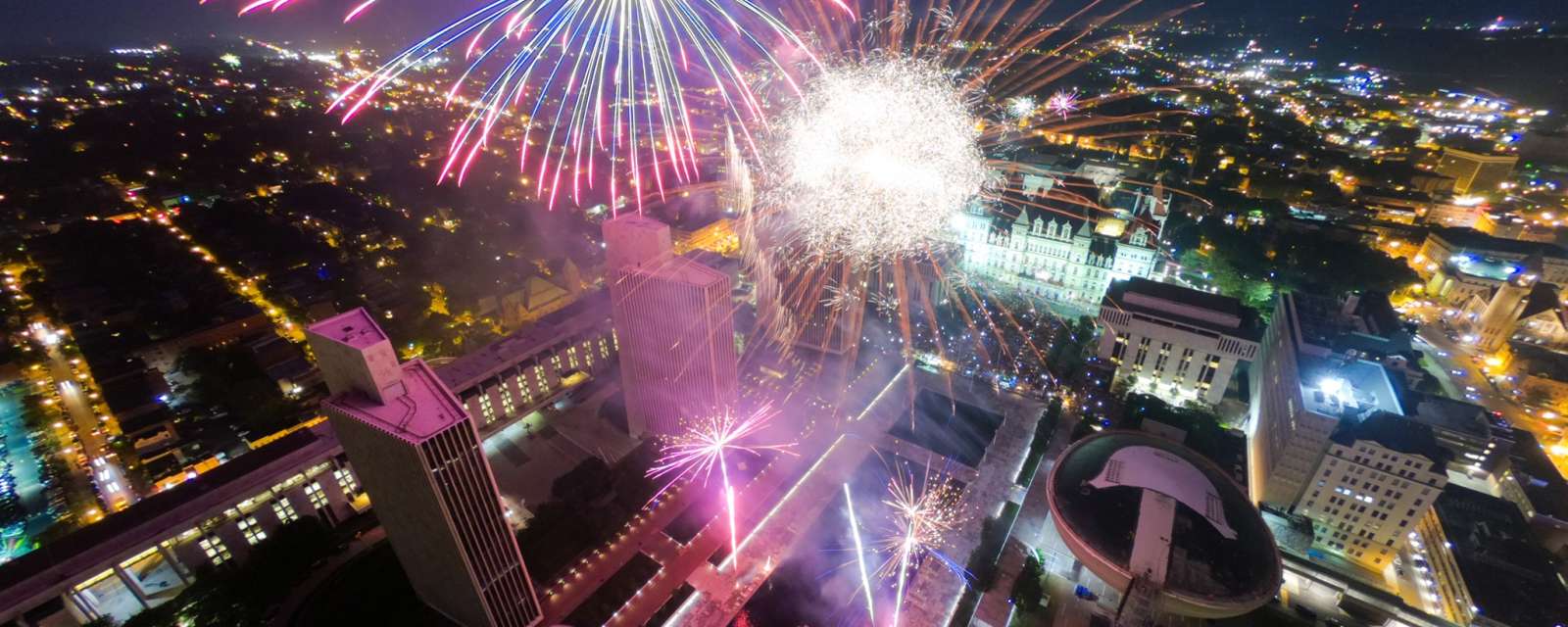 Empire State Plaza Fireworks