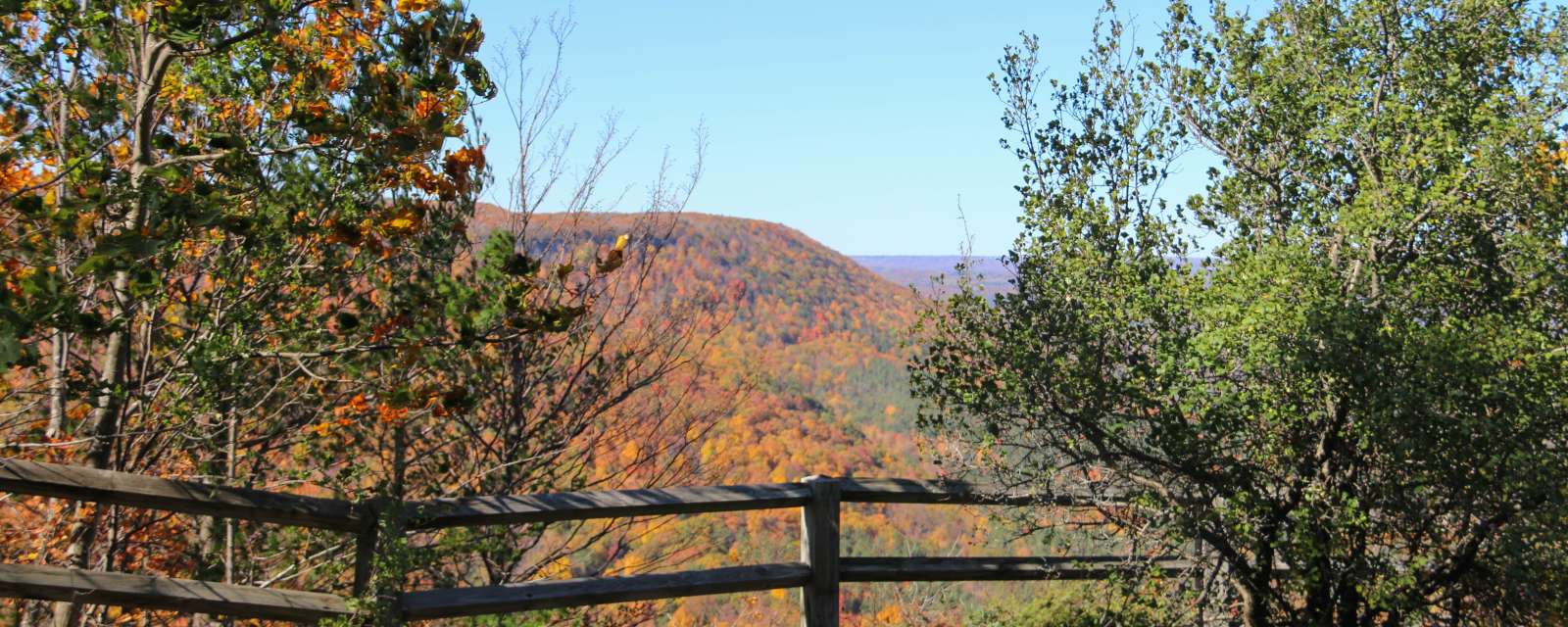 John Boyd Thacher State Park in the Fall