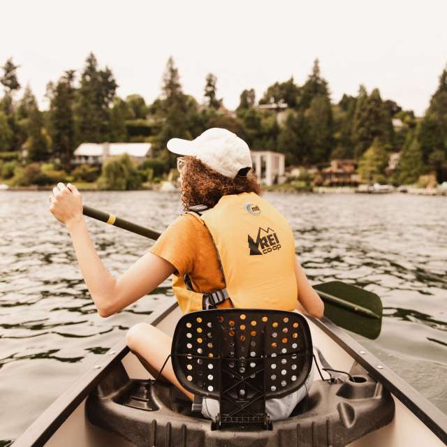 Kayaking on Lake Washington