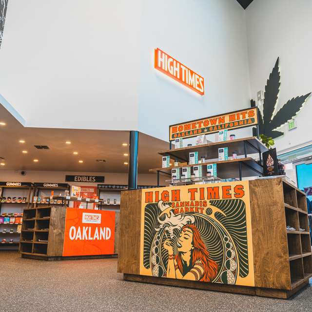 Hight Times Cannabis Market inside the store