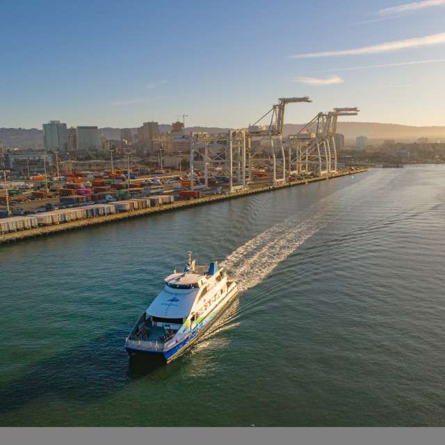 SF Bay Ferry in Oakland
