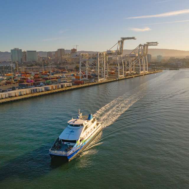 SF Bay Ferry in Oakland