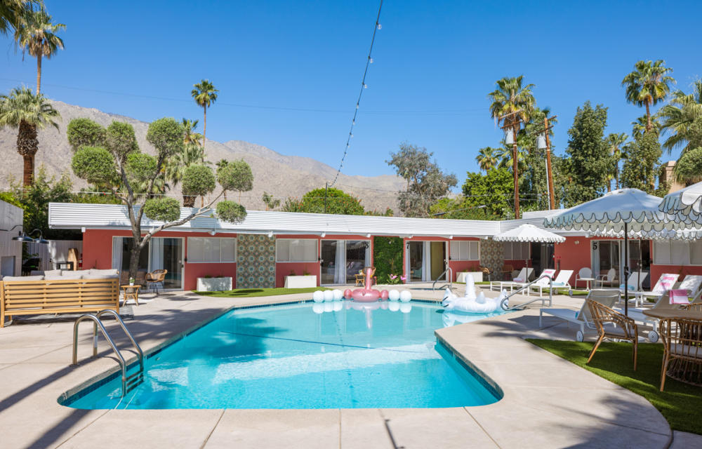 The Muse Hotel pool in Palm Springs