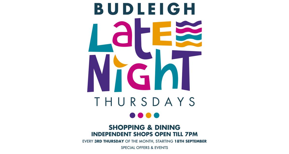 Late Night Shopping in Budleigh