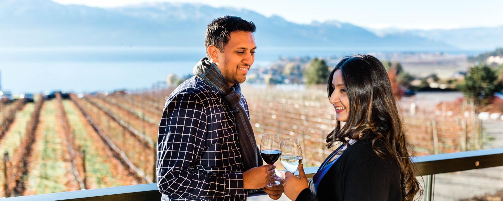 Romantic Winter Couple S Holiday In Kelowna