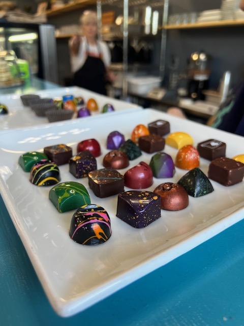 Chocolates from Pizzelle's Confections