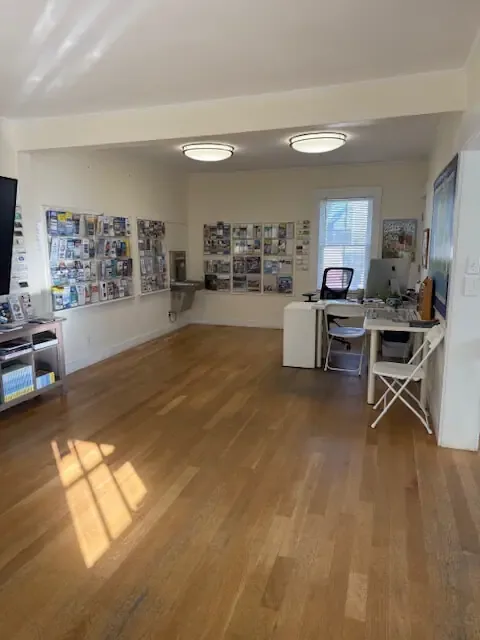 Visitor center remodel before