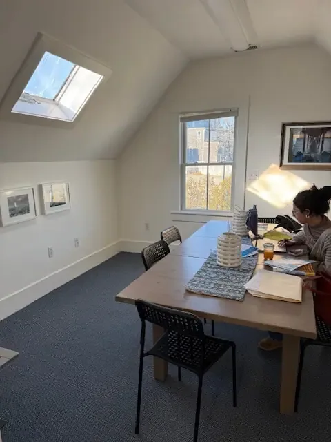 Visitor center remodel before