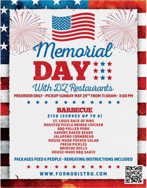 Forno Memorial Day