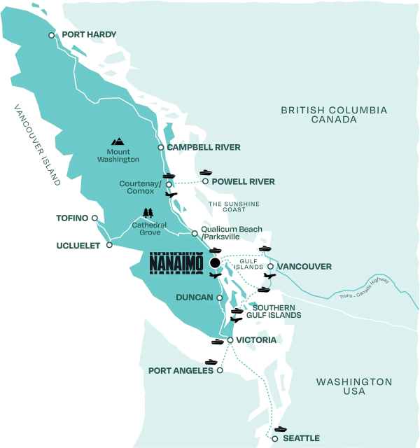 Nanaimo-Map