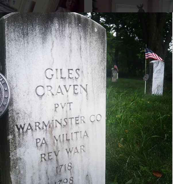 Giles Craven Headstone, Craven Hall