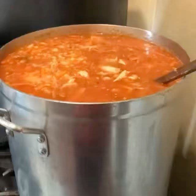 brunswick stew at New Market BBQ