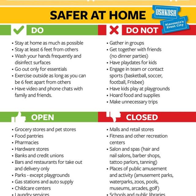 Oshkosh Resources Covid 19