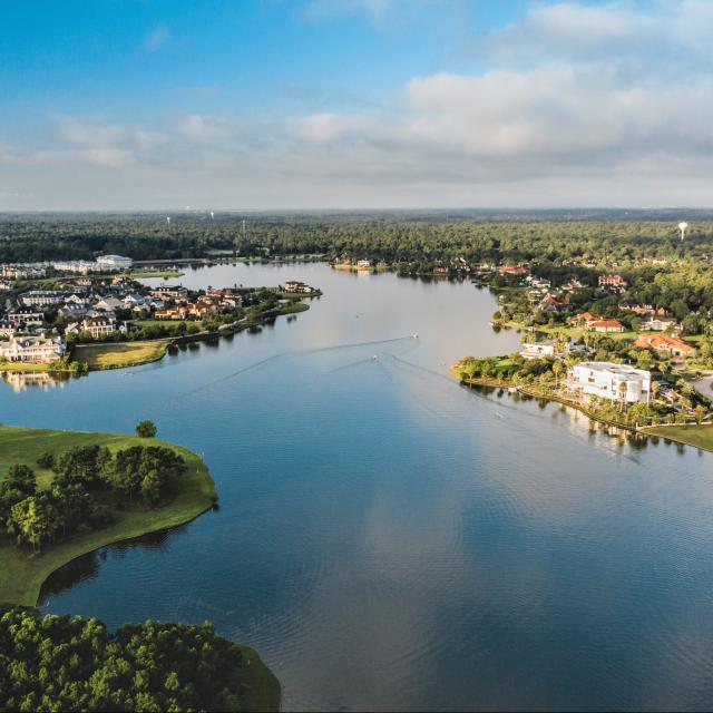 Lake Woodlands Aerial