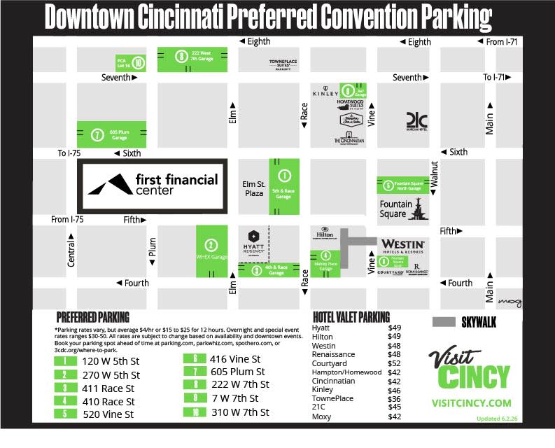 Preferred Parking Map