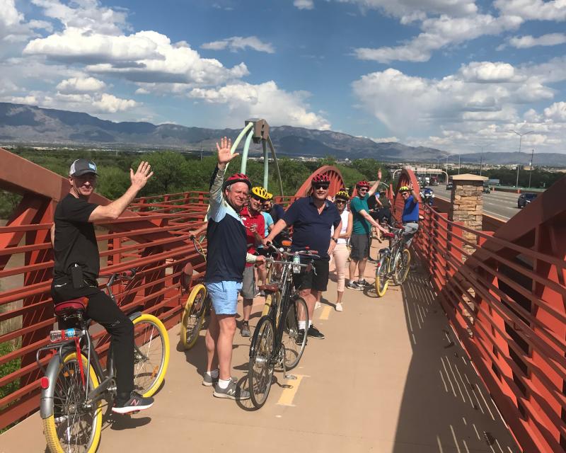 Biking on the Bosque Trail, Routes Bike Tours