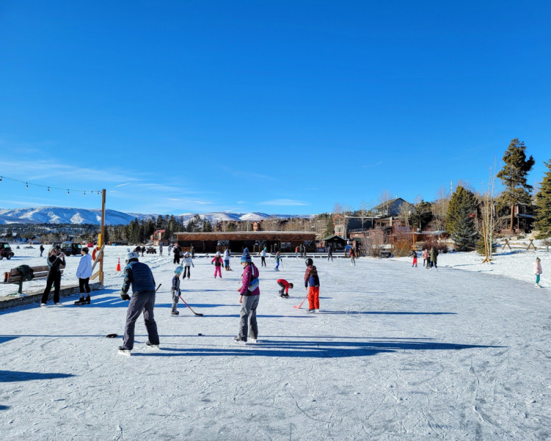 Ice Skating Grand Lake
