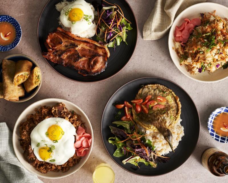 Dishes at FOB Kitchen in Oakland California