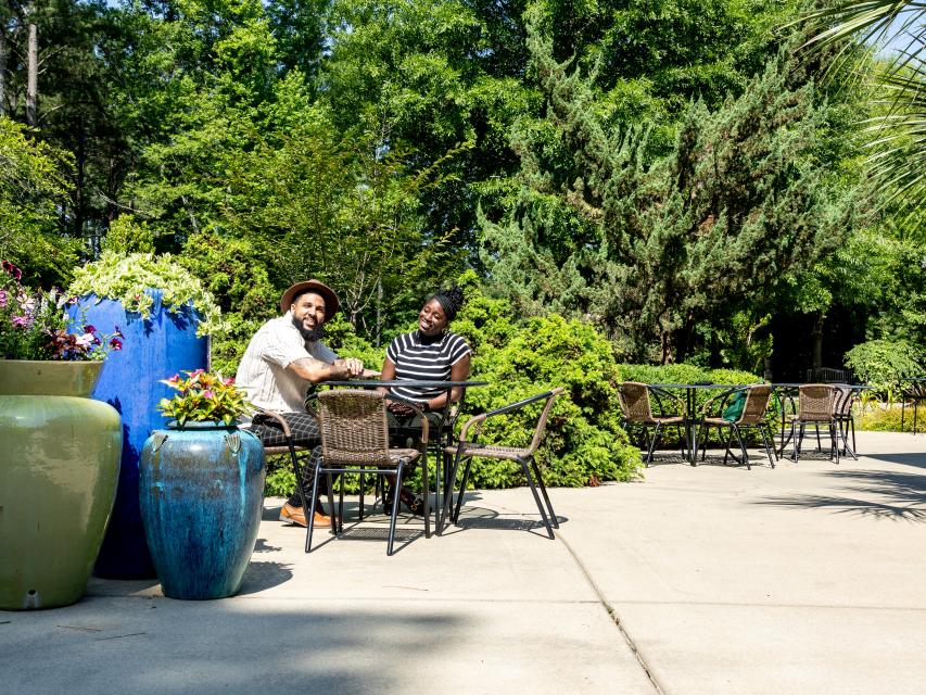 Cape Fear Botanical Garden Couple
