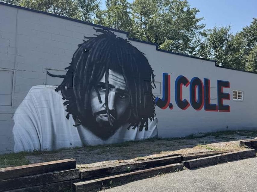 J Cole Mural