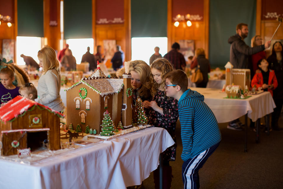 Family at the Festival of Gingerbread