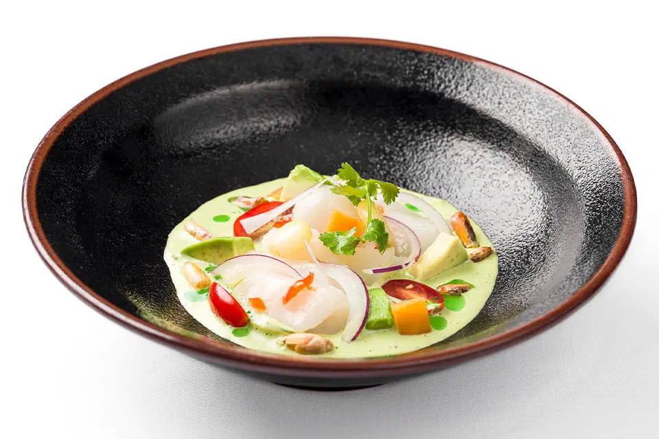 Ceviche at Bonito St. Barths