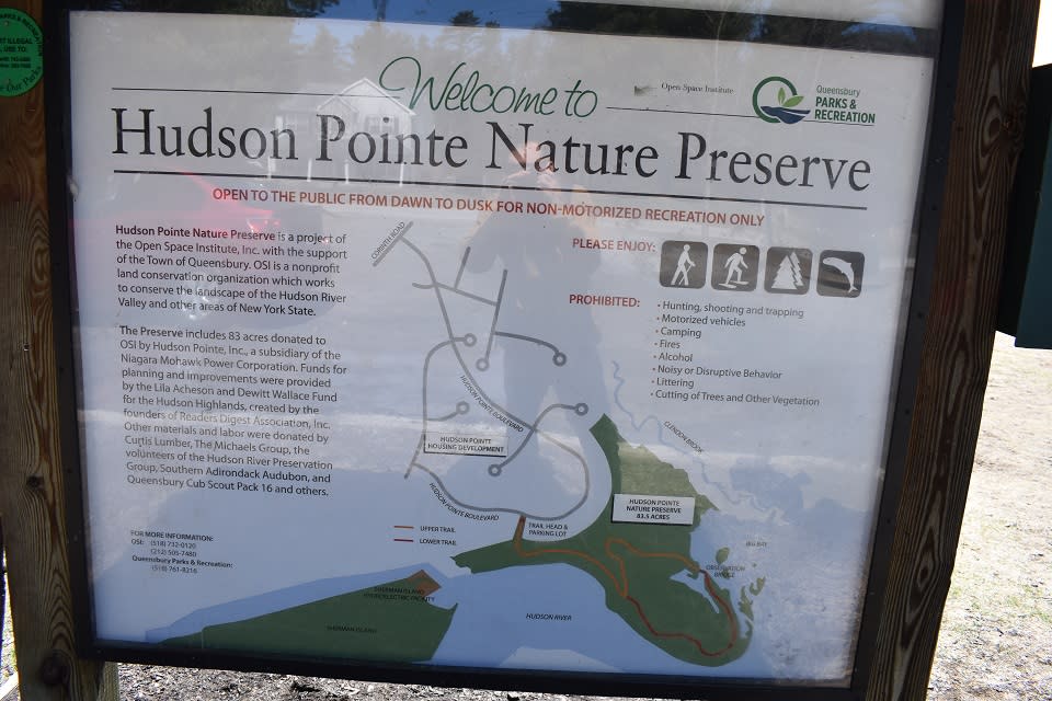 Hiking Highlight Hudson Pointe Nature Preserve