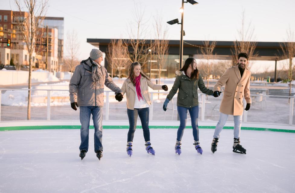 Ice Skating in Dublin, Ohio