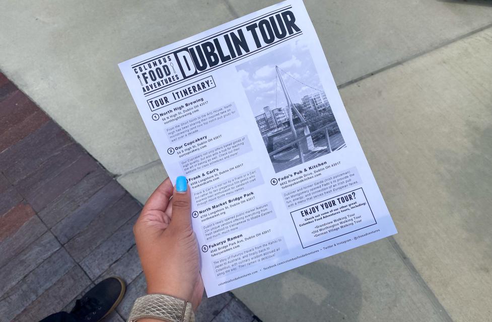 dublin ohio walking tour