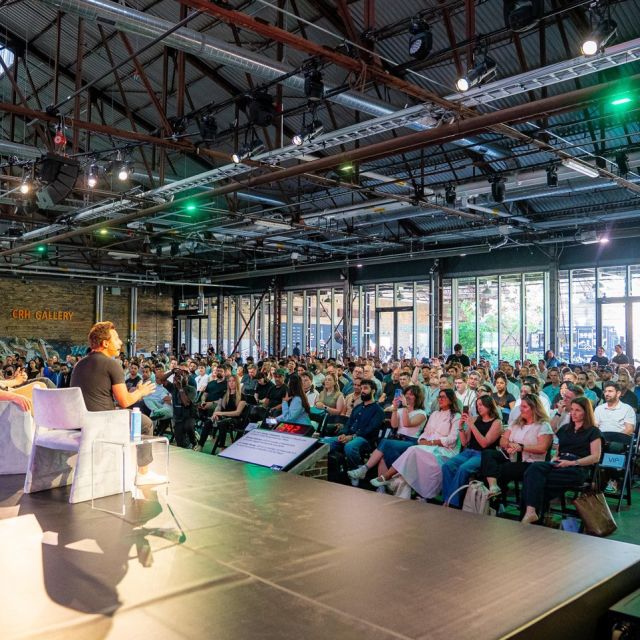 Indoor event at Evergreen Brick Works
