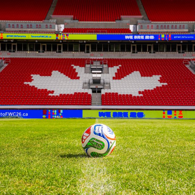 FIFA Match Ball at Toronto Stadium