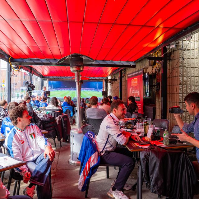Café Diplomatico - Italy v Bosnia Game