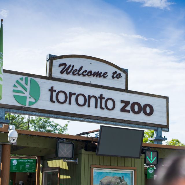 Toronto Zoo Sign