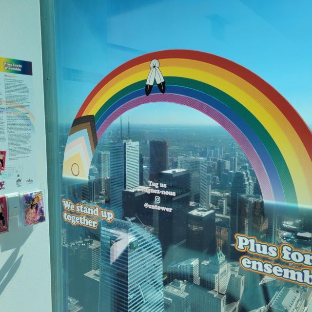 CN Tower Rainbow Registered