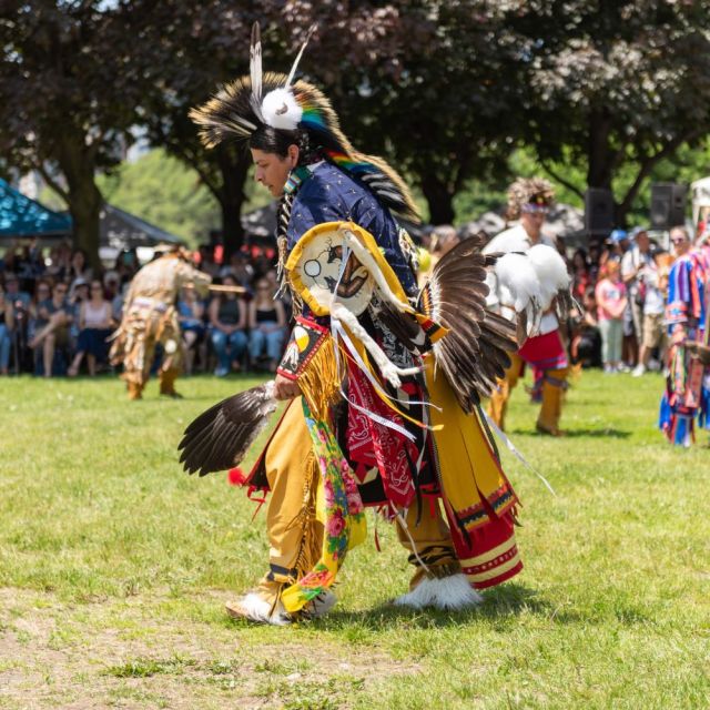 Person dancing at Indigenous Arts Festival