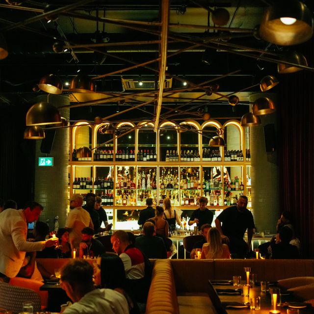 Interior shot of Maxime's