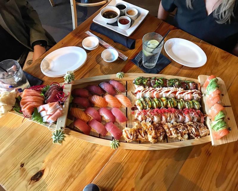 Japaneiro's sushi boat